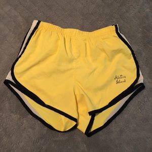 Alvin’s Island yellow swim shorts